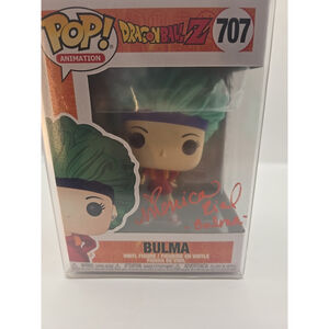Funko Pop! Vinyl: Dragon Ball - Bulma #707 Signed Monica Rial